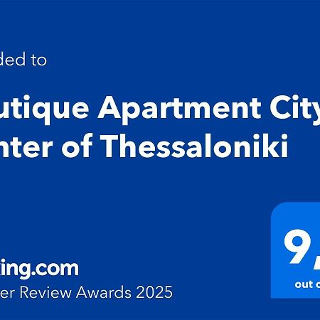 Boutique Apartment City Center Of Thessaloniki Exterior photo